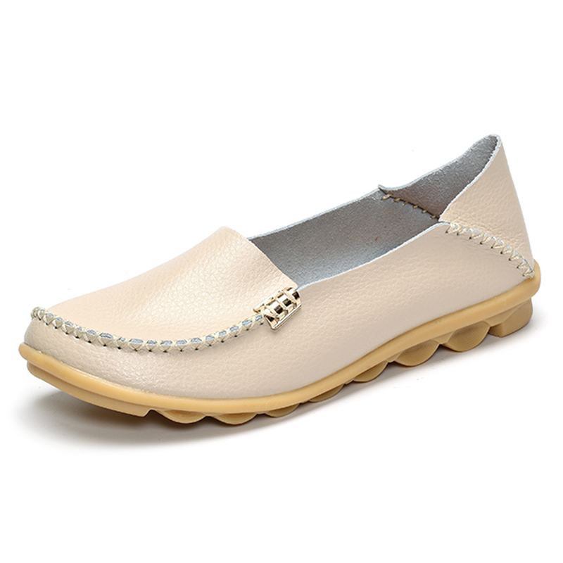 Us Størrelse 5-13 Kvinder Flade Sko Casual Komfortabel Udendørs Slip On Loafers