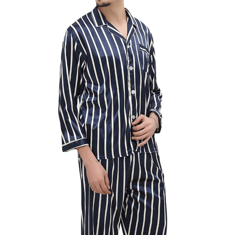 Pyjamassæt Med Striber