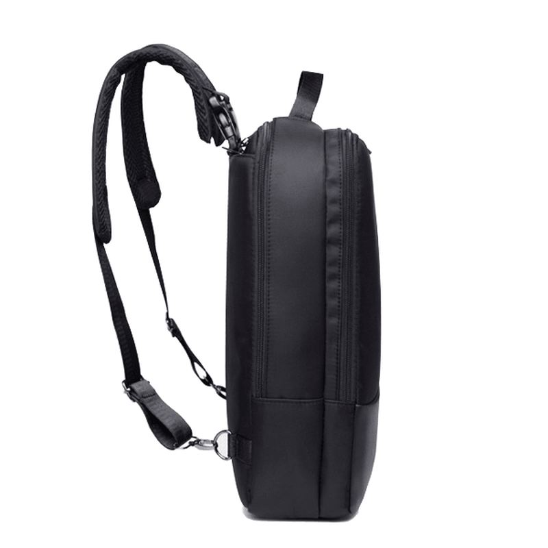 16.5 Tommer Bærbar Multifunktionel Nylon Rygsæk Business Travel Håndtaske Crossbody Taske