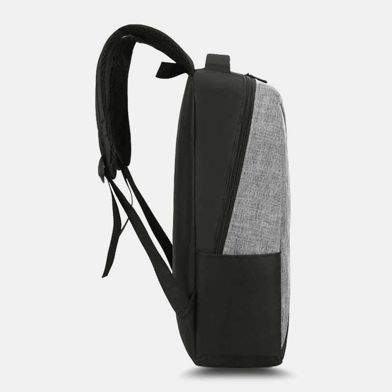 3 Stk Mænd Oxford Slidfast Åndbar Patchwork Stor Kapacitet Casual Rygsæk Brysttaske Crossbody Taske