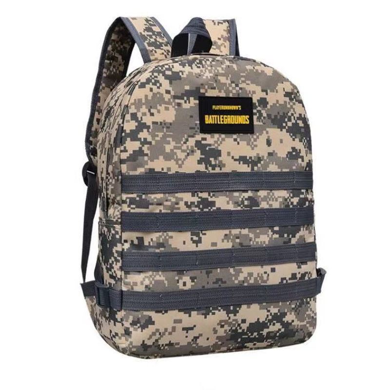 Unisex Camouflage Oxford Cloth Student School Bag Mode Game Trend Rygsæk