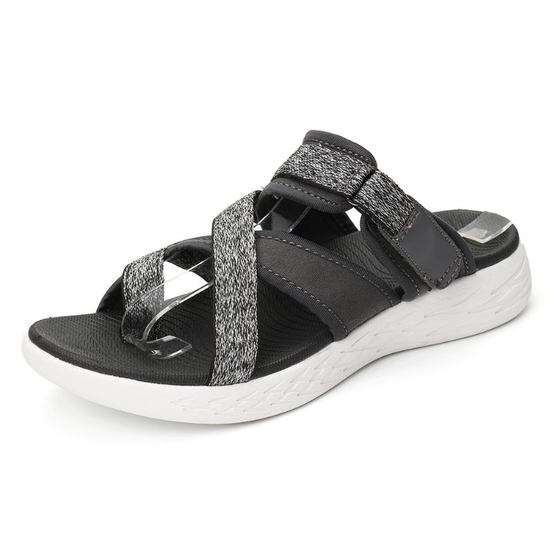 Kvinder Casual Clip Toe Hook Loop Sports Hjemmesko