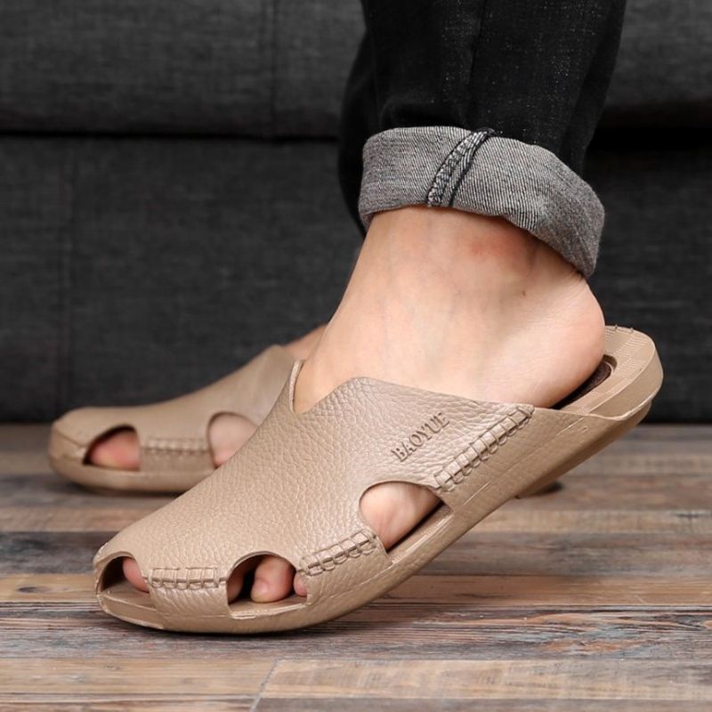 Mænd Casual Home Indendørs Slip-on-tøfler