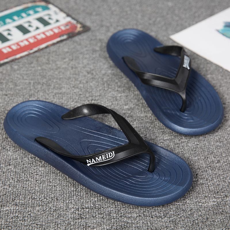 Mænd Letvægts Blød Sål Casual Flip Flops Udendørs Strand Platform Hjemmesko