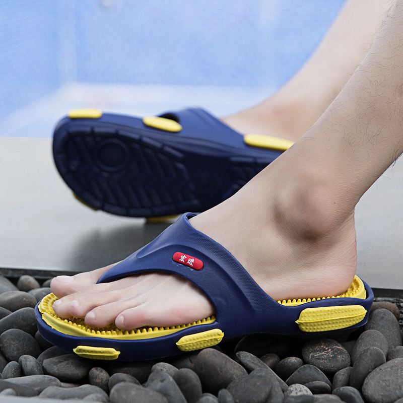 Mænd Massage Flip Flop Casual Soft Beach Hjemmesko