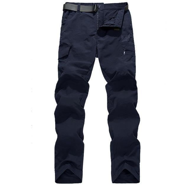 Åndbar Letvægts Vandtæt Hurtigtørrende Casual Bukser Mænd Sommer Army Military Style Bukser Herre Tactical Cargo Bukser Herre