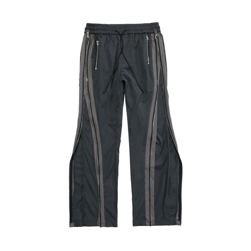 Autumn Tide Brand Fried Street Vibe Wind Straight Split Loose Wild Pants Tide