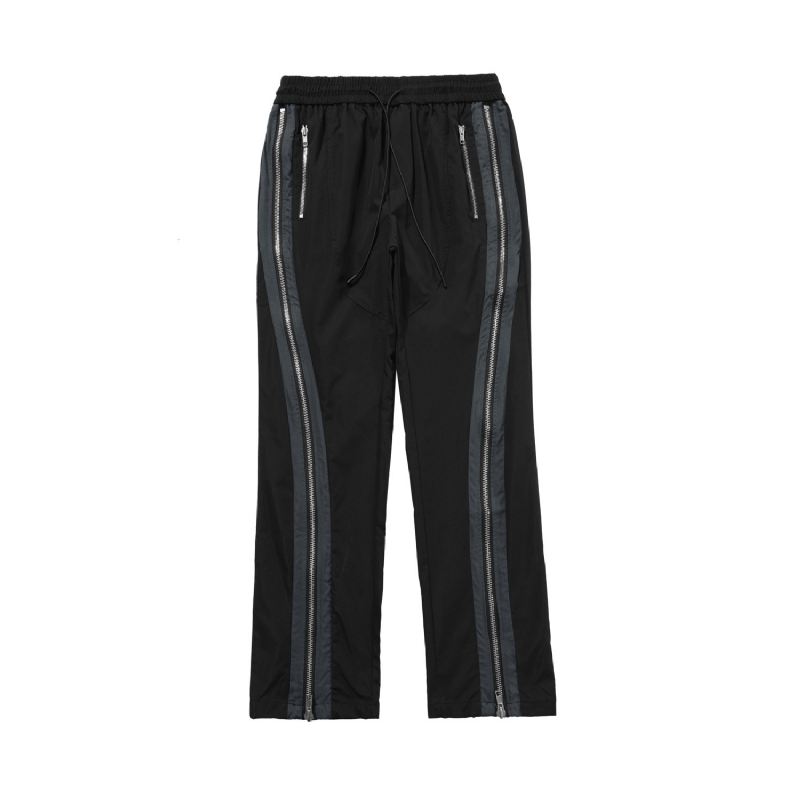 Autumn Tide Brand Fried Street Vibe Wind Straight Split Loose Wild Pants Tide