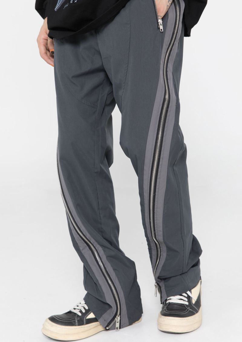 Autumn Tide Brand Fried Street Vibe Wind Straight Split Loose Wild Pants Tide