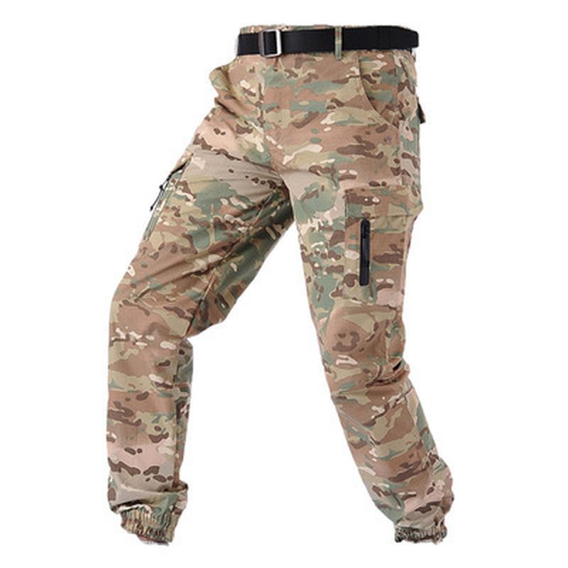 Camouflage Tactical Pants Gitter Fanshui 65 35 Plaid Tactical Pants Snørefødder