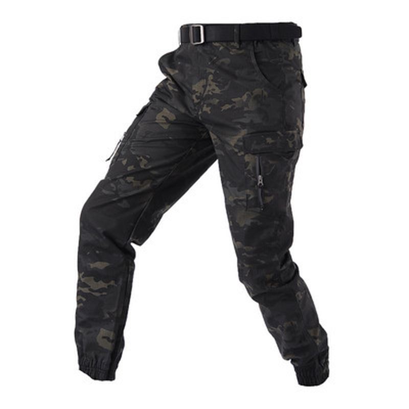 Camouflage Tactical Pants Gitter Fanshui 65 35 Plaid Tactical Pants Snørefødder