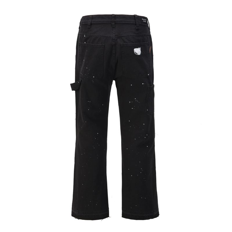 Cargo Pants Retrofit Style Inkjet Flared Bukser