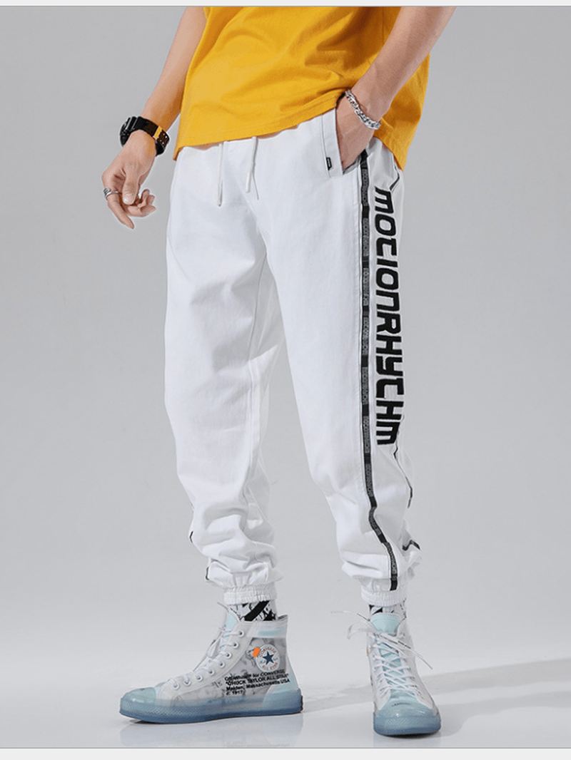 Herre Trend Loose Street Hip-hop Beam Feet Tide Sportsbukser