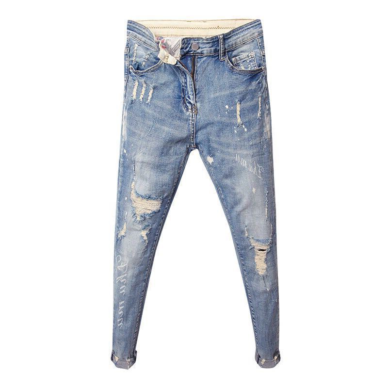 Herremodetrend Jeans Med Ni Point