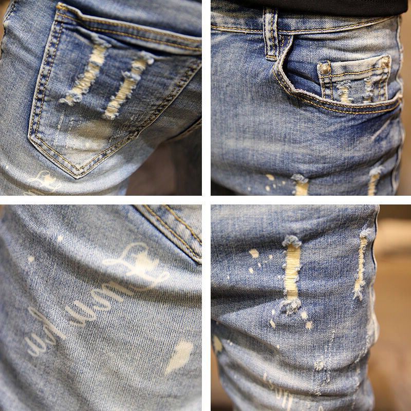 Herremodetrend Jeans Med Ni Point