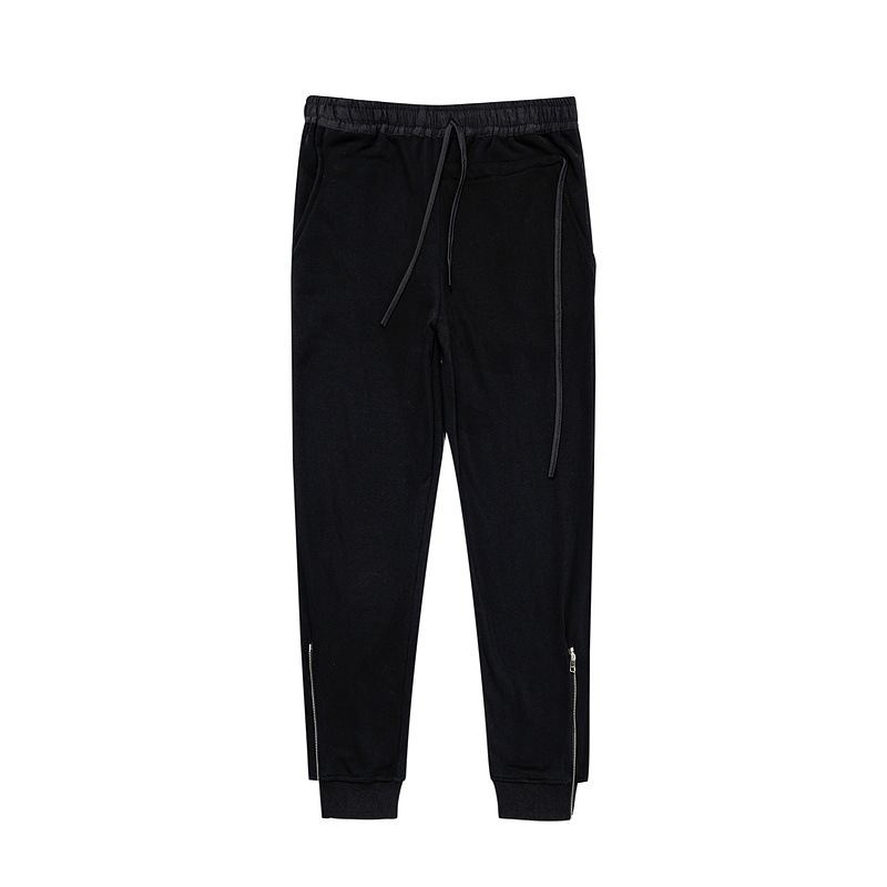 High Street Sweatpants Mode Med Lynlås Og Fleece