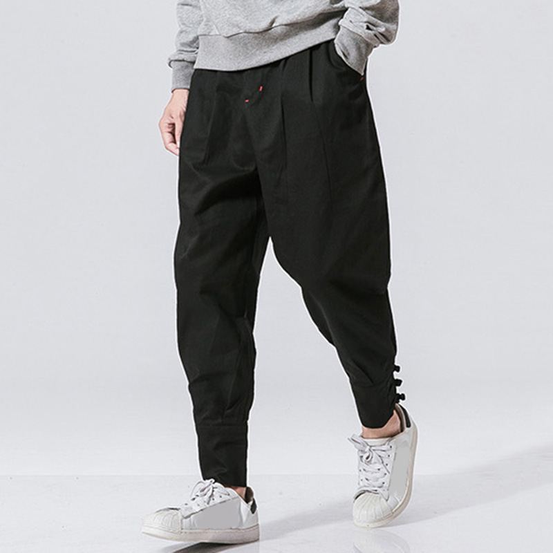 Mænds Nationale Retro Fit Jogger Casual Bukser