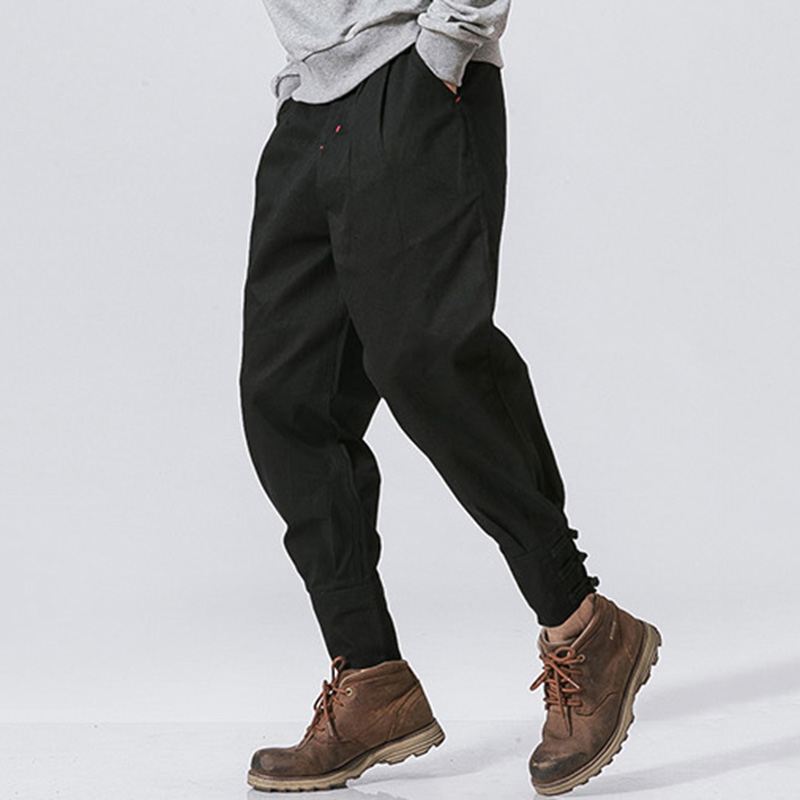 Mænds Nationale Retro Fit Jogger Casual Bukser