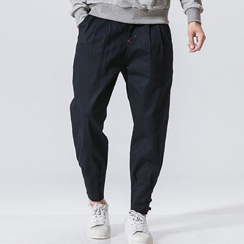 Mænds Nationale Retro Fit Jogger Casual Bukser