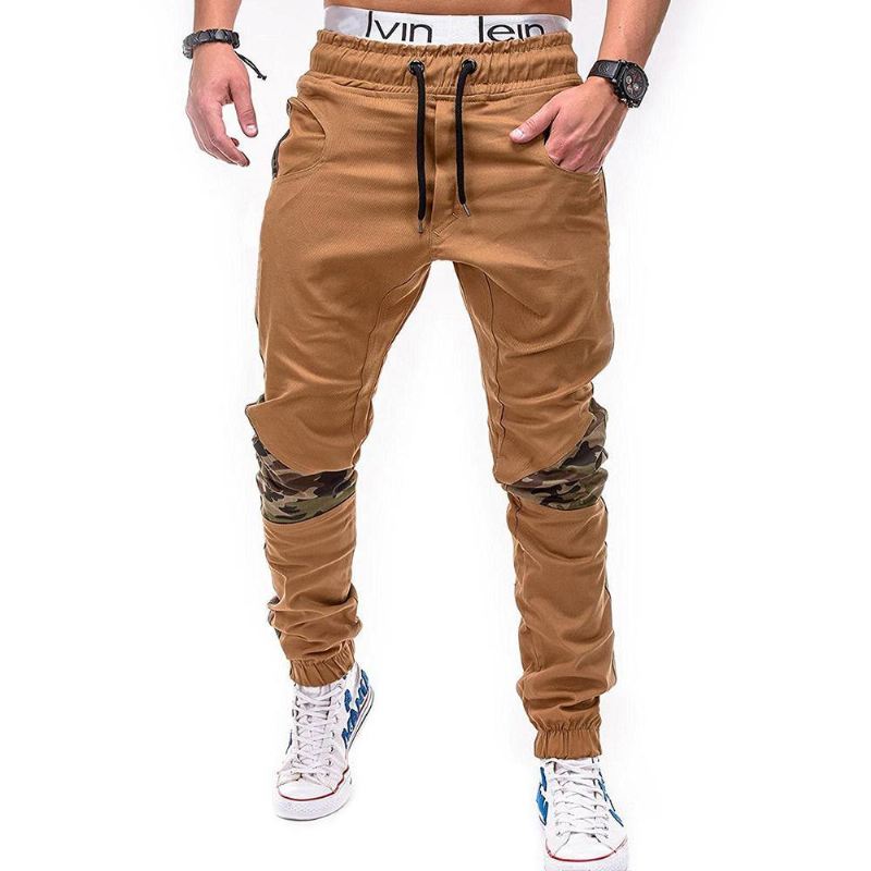 Mænds Slim Fit Jogger Joggingbukser Bomuld Tilspidsede Sommer Fritids Haremsbukser