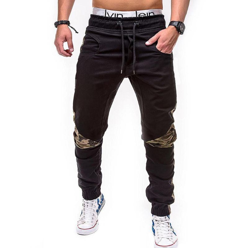 Mænds Slim Fit Jogger Joggingbukser Bomuld Tilspidsede Sommer Fritids Haremsbukser