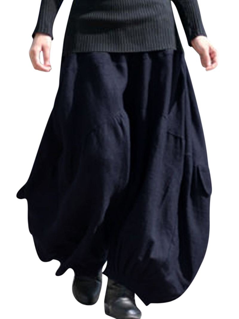 S-3xl Kvinder Harem Casual Løs Baggy Lantern Bukser