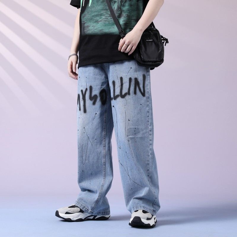 Sick Peak Vintage Bælte Font Jeans