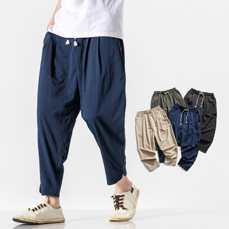 Trendy Retro Harlan Cropped Pants Mænd