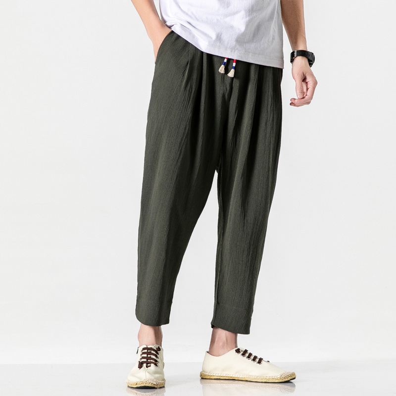 Trendy Retro Harlan Cropped Pants Mænd