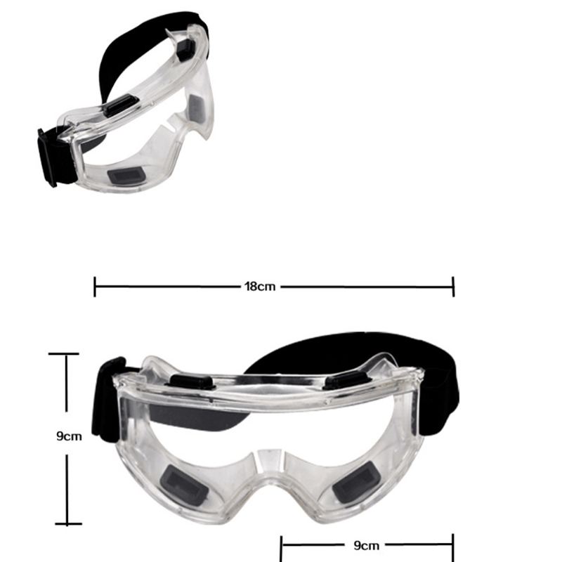 Anti-fog Anti-shock Goggles Fuldt Lukkede Optiske Beskyttelsesbriller