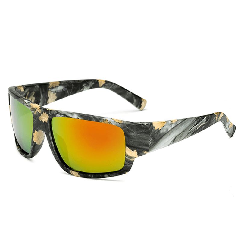 Men Outdoors Sport Uv400 Camouflage Solbriller