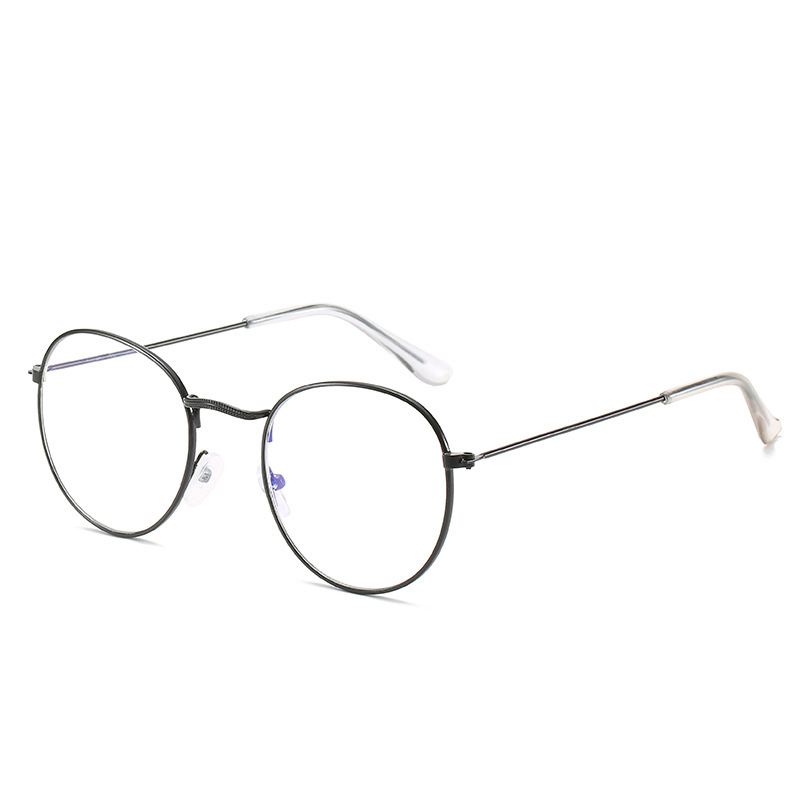 Metalstel Briller Til Kvinder Vintage Anti Blå Blokerende Optiske Briller Metal Almindelig Brille Oculos Luksus Gafas Lunette