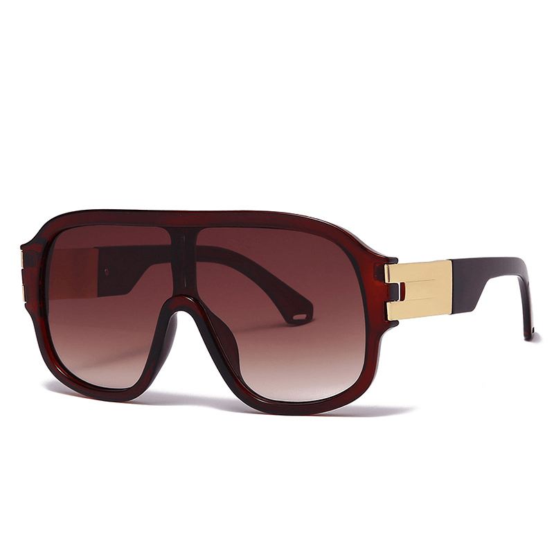 Mode One-piece Solbriller Tortoiseshell Udendørssport