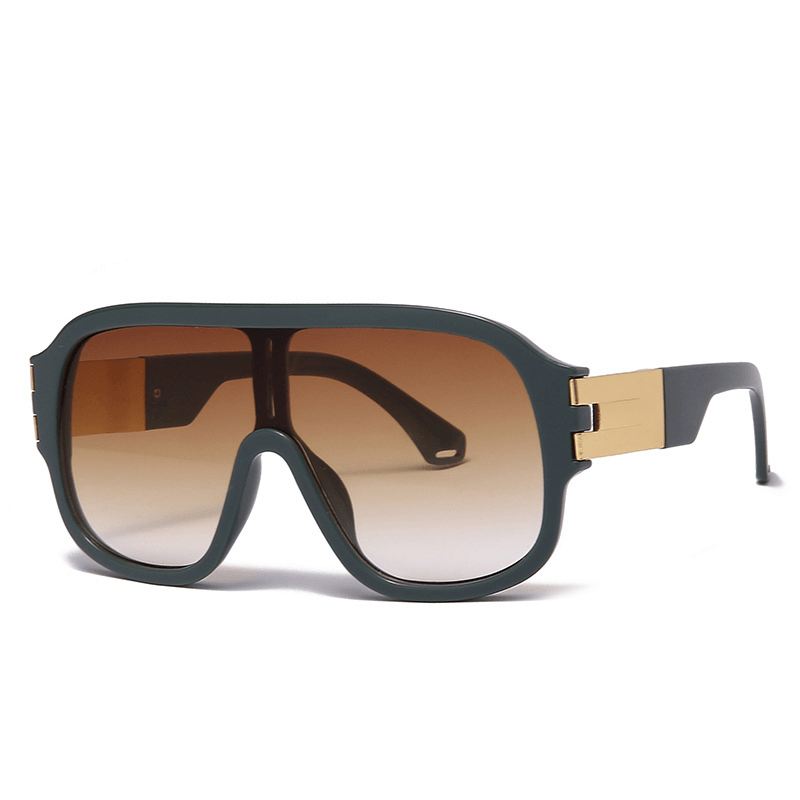 Mode One-piece Solbriller Tortoiseshell Udendørssport