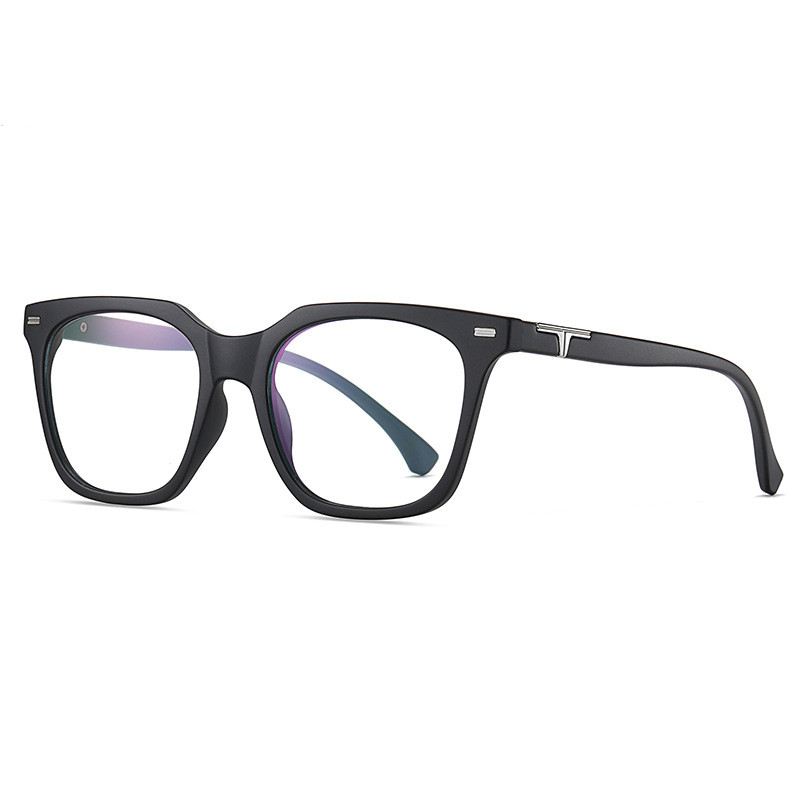 Retro Big Frame Fladt Spejl Kan Udstyres Med Myopia Unisex