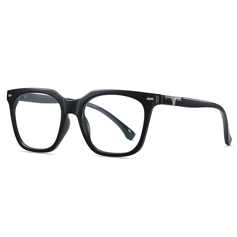 Retro Big Frame Fladt Spejl Kan Udstyres Med Myopia Unisex