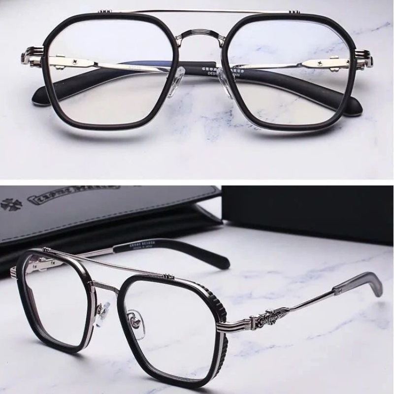 Retro Double Beam Myopia Frame Briller