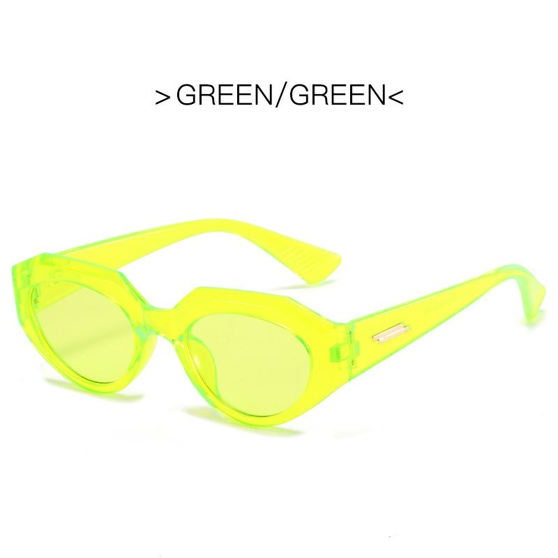 Solbriller Kvinde Jelly Color Outdoor Beach Glasses