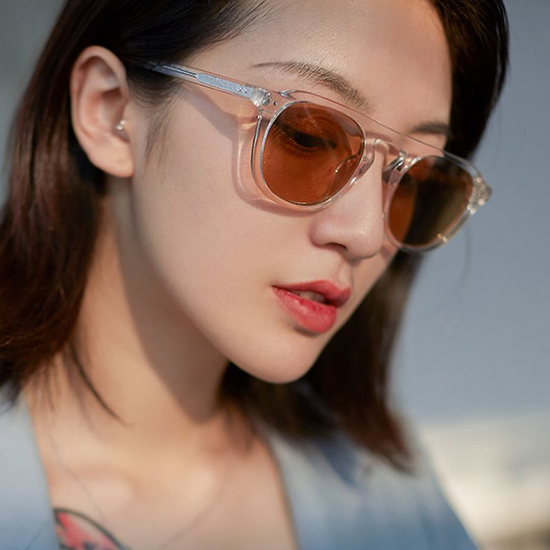 Trendy Jelly Color Aviator Solbriller Solbriller