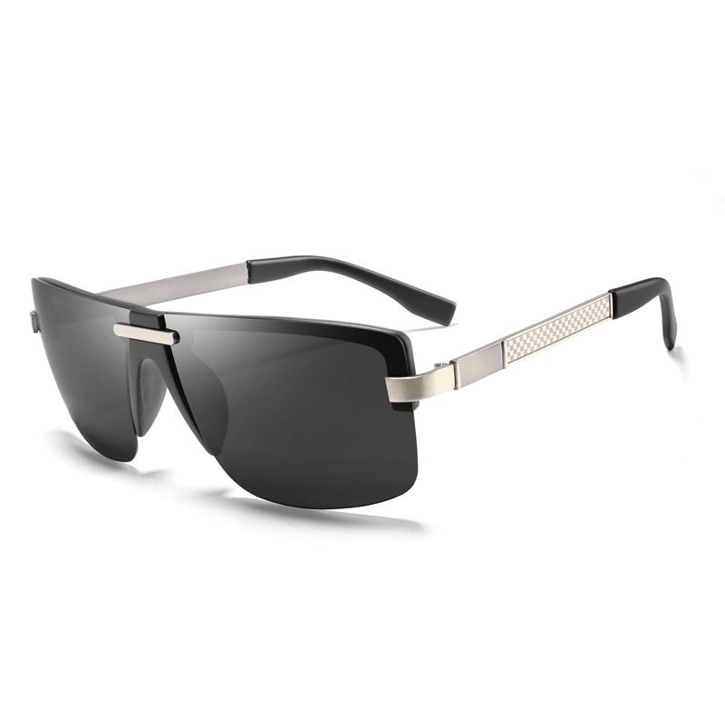 Udendørs Square Rimless Luxury Uv400 Solbriller