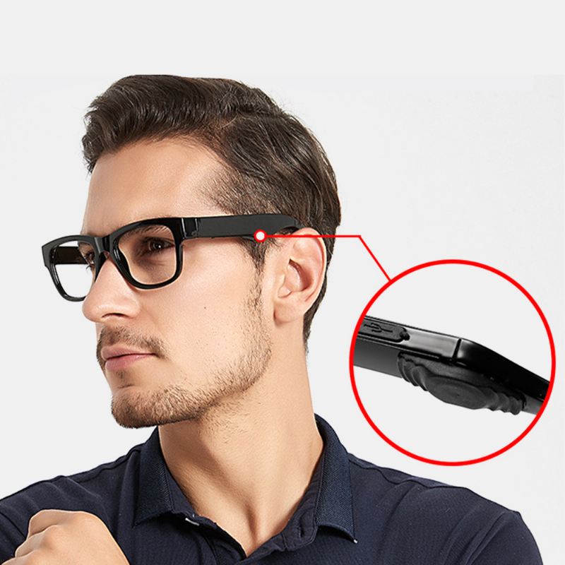 Unisex Bluetooth Headset Anti-blue Light Intelligence Touch Udendørs Ridning Almindelige Briller