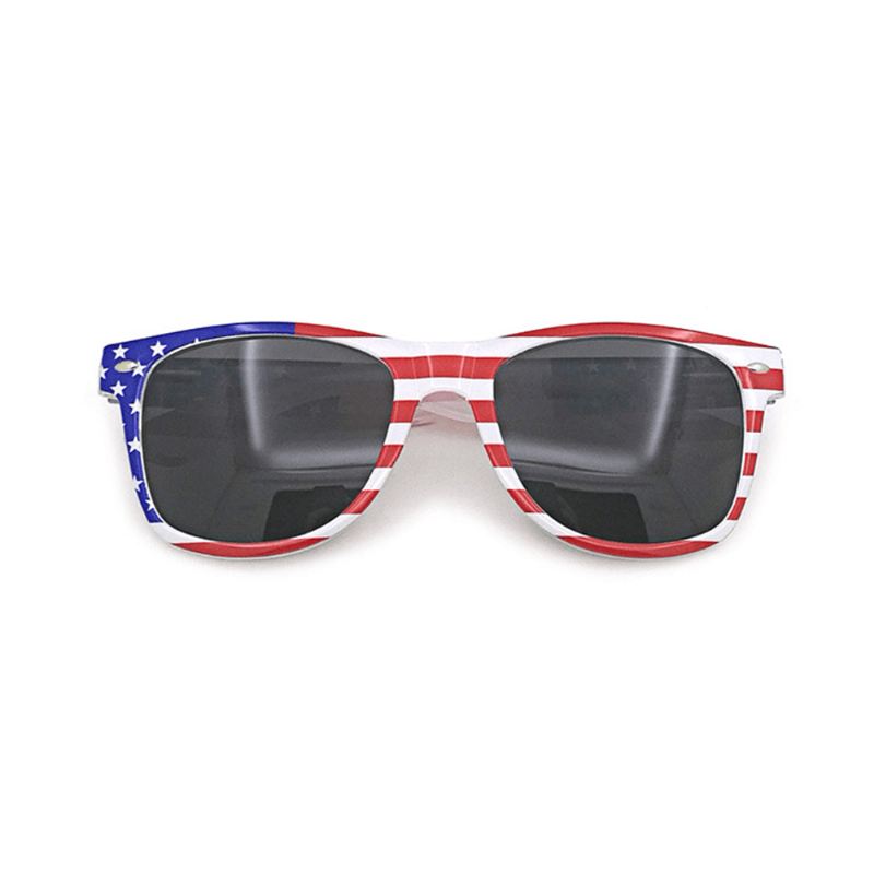 Unisex Patriotic Polarspex 80'er Retro Trendy Stilfulde Solbriller