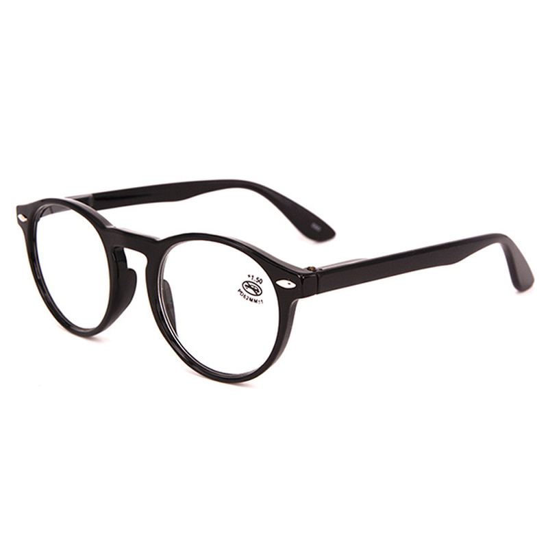 Unisex Retro Læsebriller Clear Lens Eyeglasses