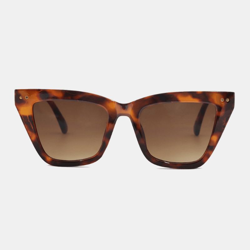 Unisex Square Full Frame Mode Casual Uv-beskyttelsessolbriller