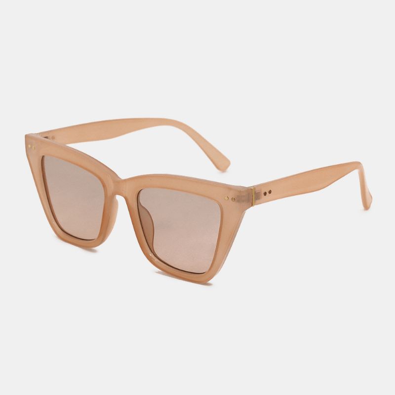 Unisex Square Full Frame Mode Casual Uv-beskyttelsessolbriller