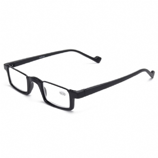 Unisex Tr90 Stel Hd Læsebriller Bøjelige Firkantede Briller