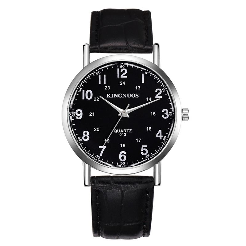 Casual Style Clock Herre Armbåndsur Business Style Vandtæt Quartz Watch