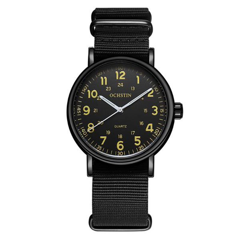 Herre Quartz Watch Casual Læderrem Business Watch