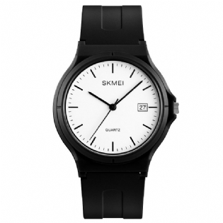 Simple Black Pointer Mode Farverige Mænd Kvinder Quartz Watch