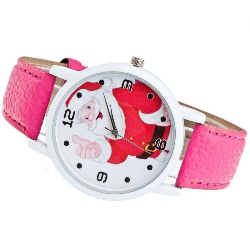 Tegnefilm Julemand Tommelfingeren Op Cute Fahsion Kid Watch Quartz Watch